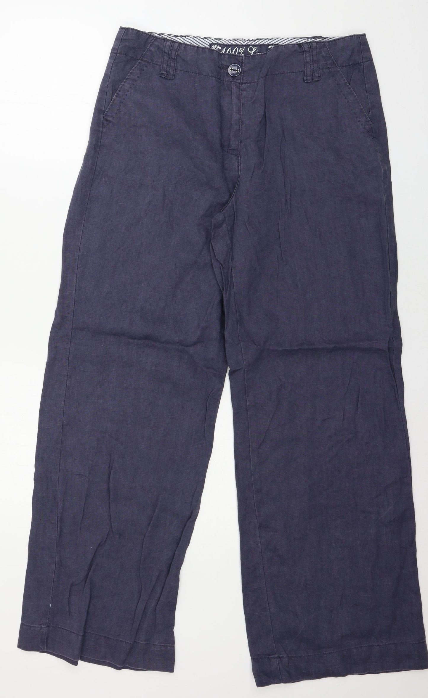 George Womens Blue   Trousers  Size 14 L20 in