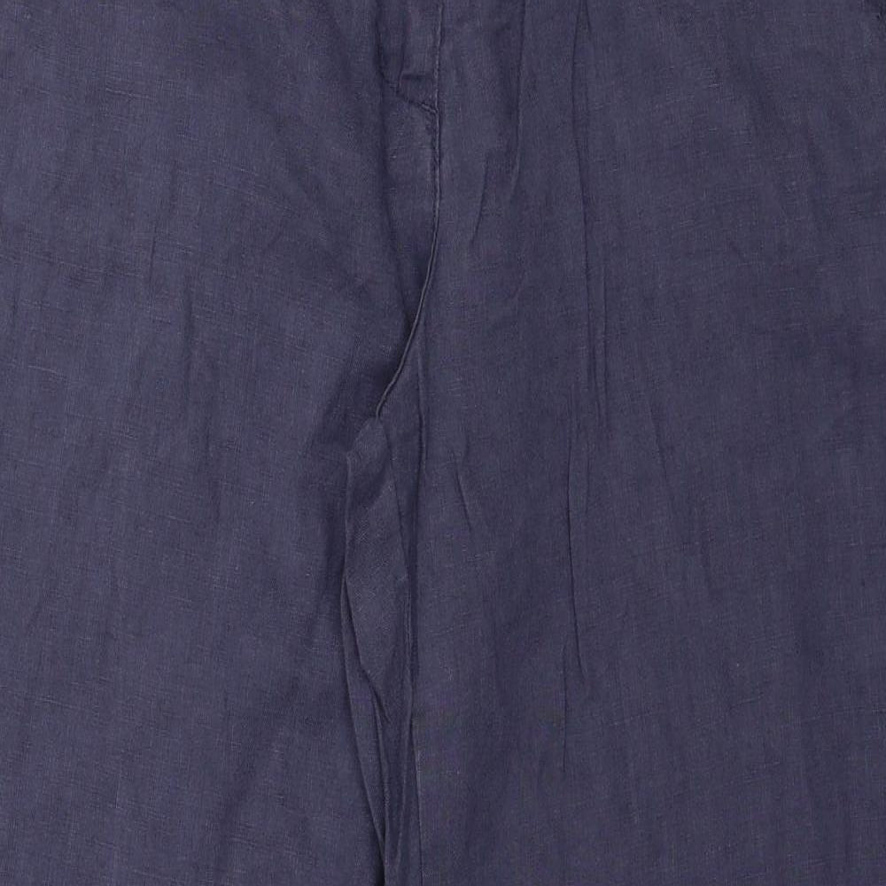 George Womens Blue   Trousers  Size 14 L20 in