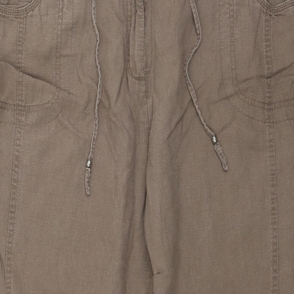 Bonmarché Womens Brown   Trousers  Size 18 L28 in