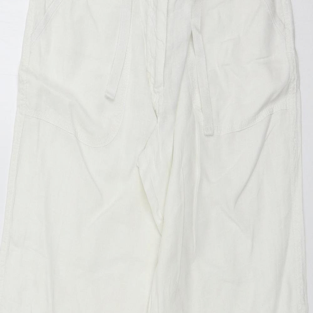 Atmosphere Womens White   Trousers  Size 6 L28 in