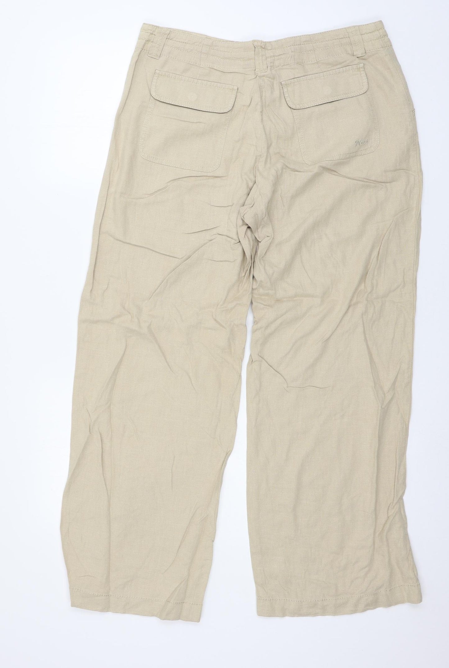 Preworn Womens Brown   Trousers  Size 34 in L29 in
