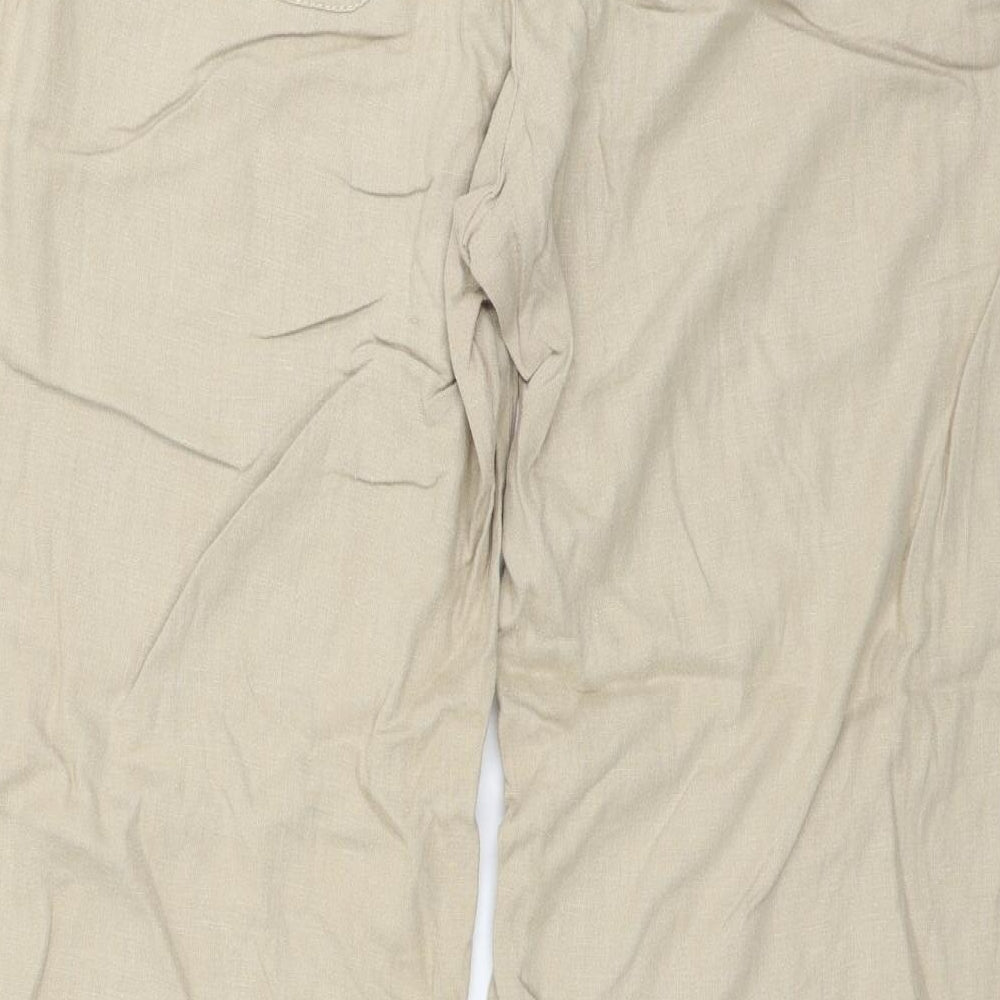 Preworn Womens Brown   Trousers  Size 34 in L29 in
