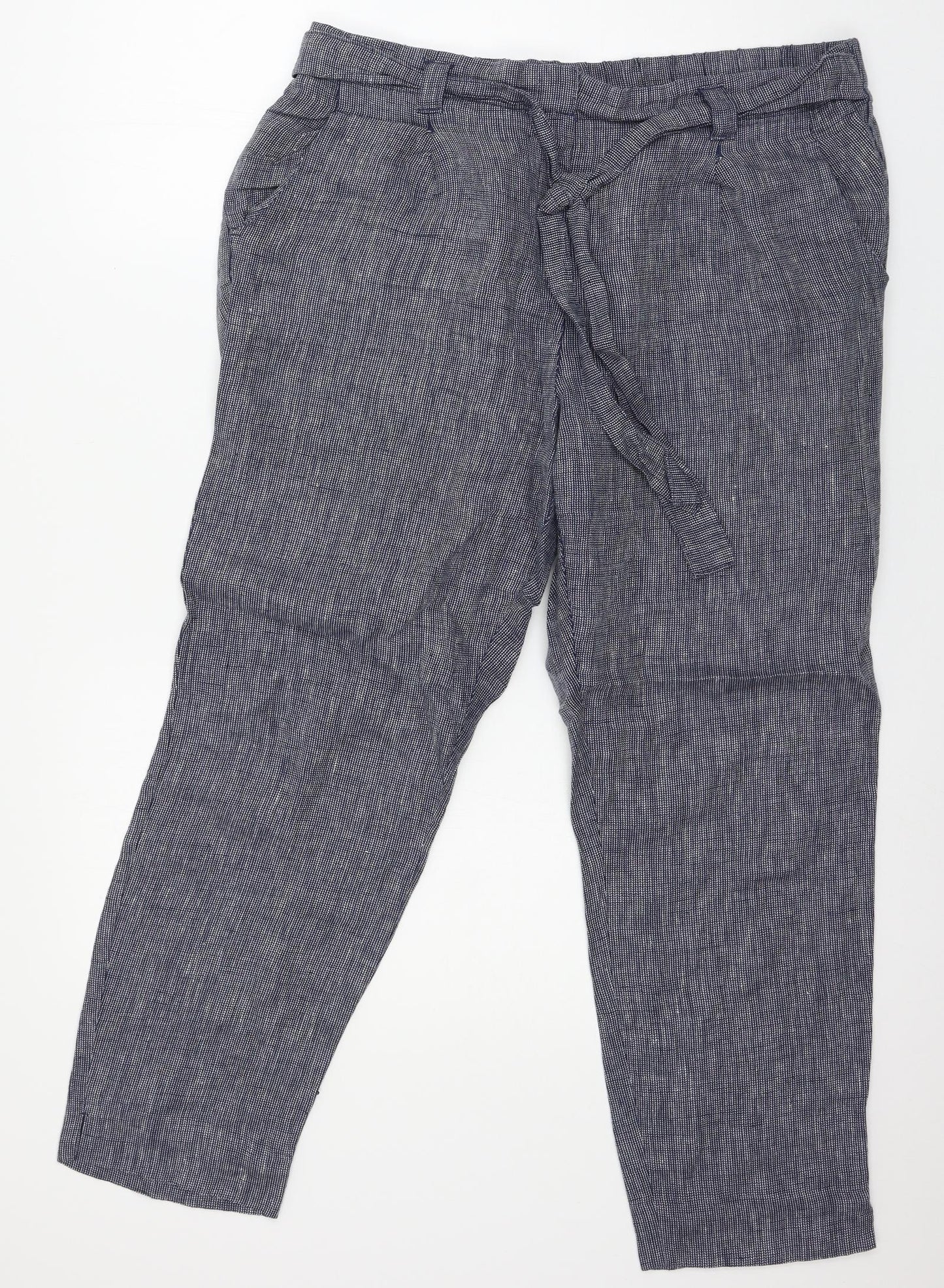 TU Womens Blue   Trousers  Size 16 L26 in