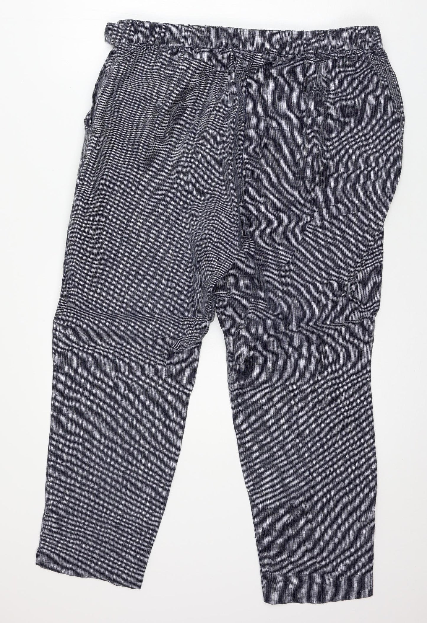 TU Womens Blue   Trousers  Size 16 L26 in