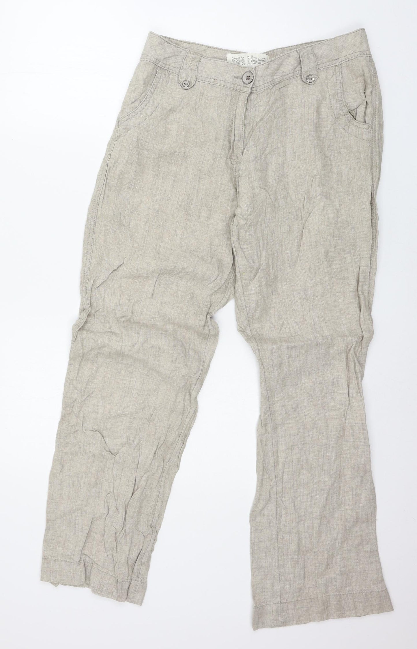 George Womens Beige   Trousers  Size 12 L29 in