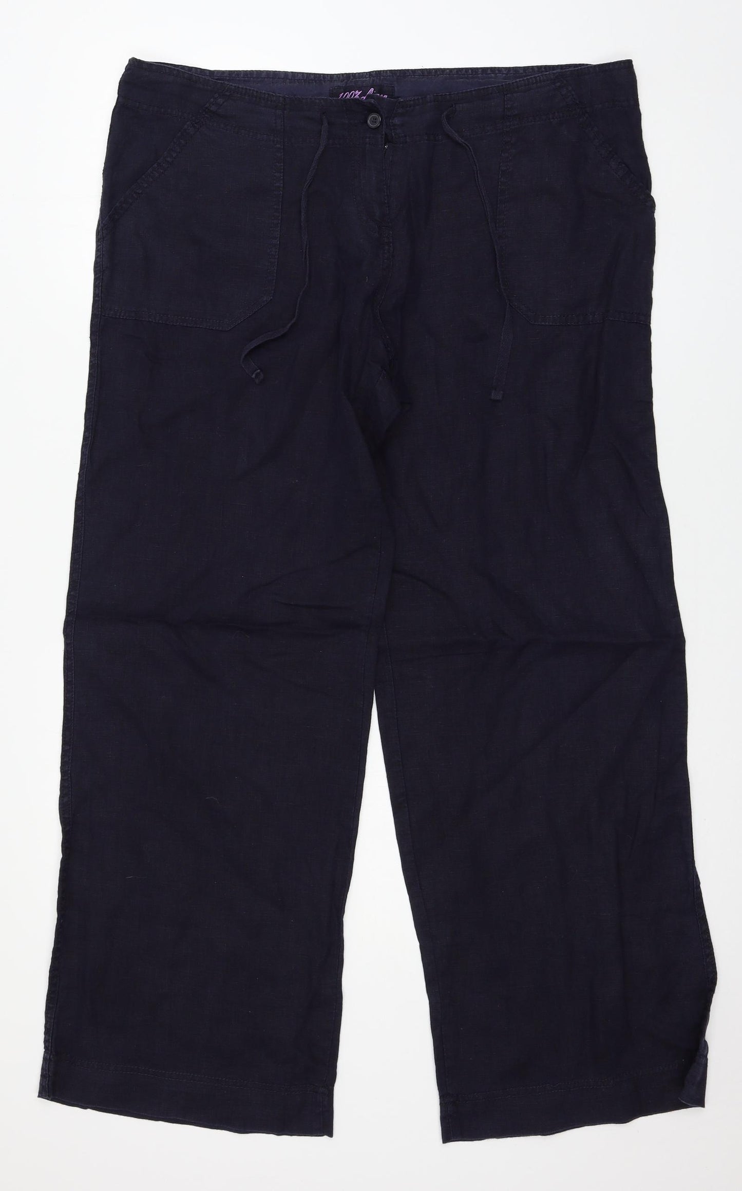 Atmosphere Womens Blue   Trousers  Size 14 L30 in