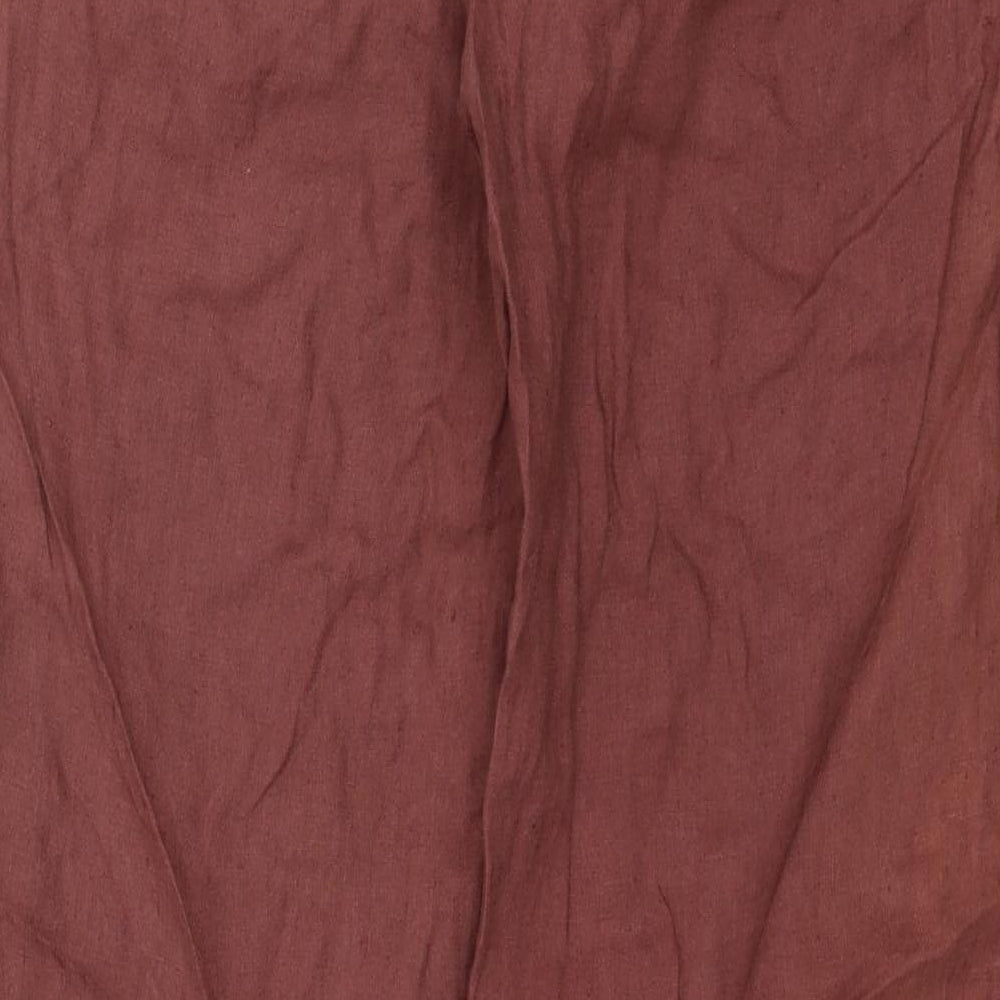 Indigo Womens Red   Trousers  Size 10 L28 in