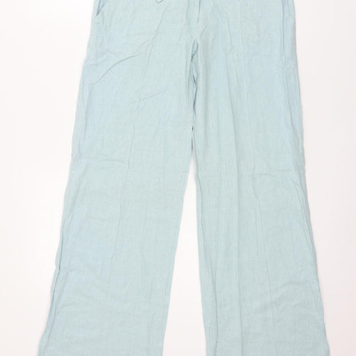 Eisenegger Womens Blue   Trousers  Size 10 L31 in
