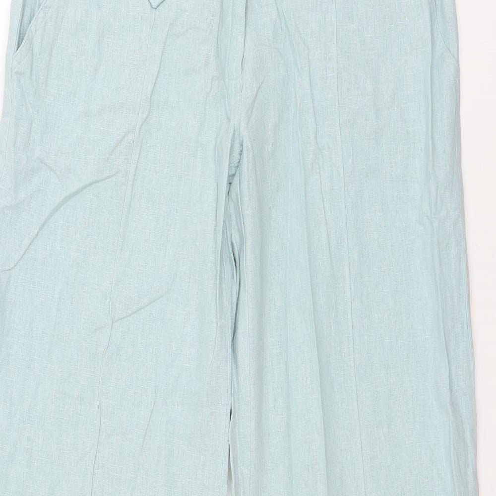 Eisenegger Womens Blue   Trousers  Size 10 L31 in