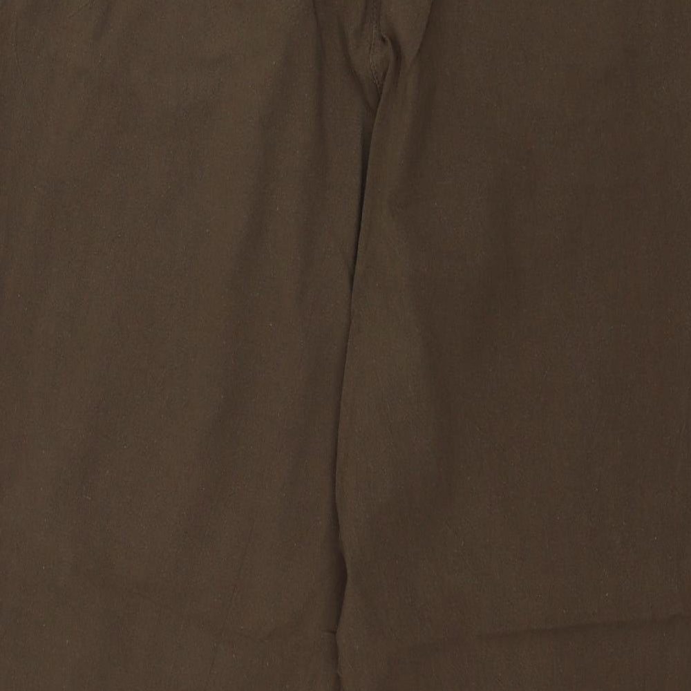 Editions Womens Brown   Trousers  Size 14 L26 in