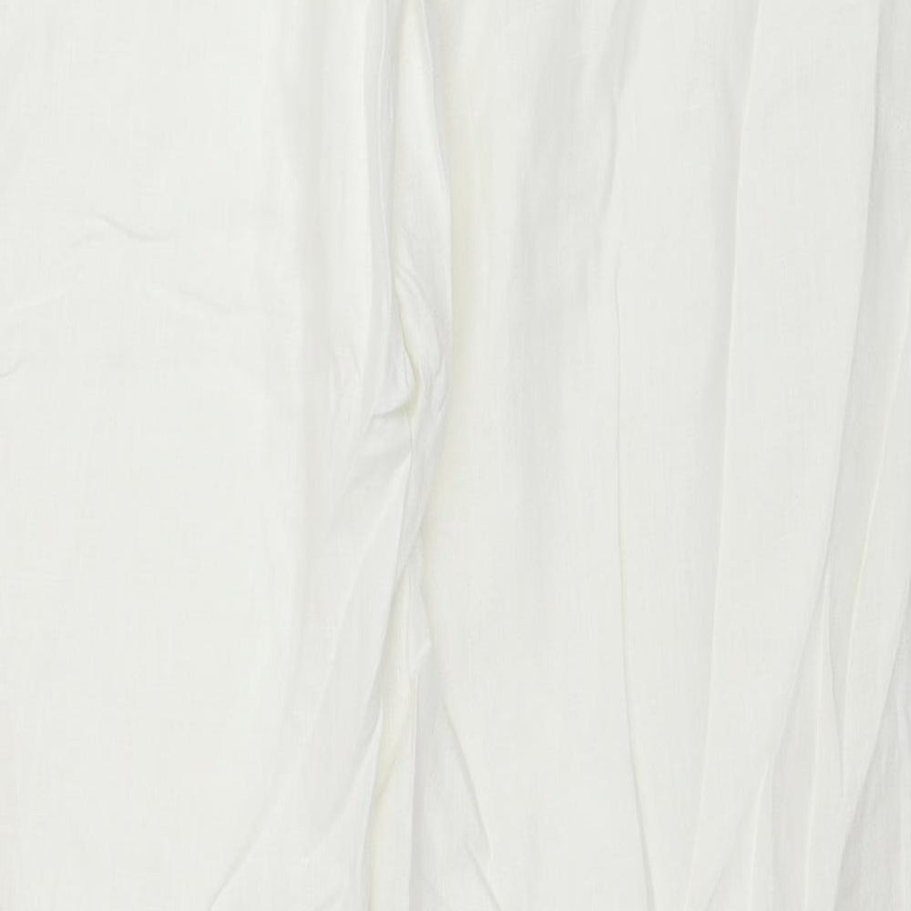 Liz Claiborne Womens Ivory   Trousers  Size 16 L33 in