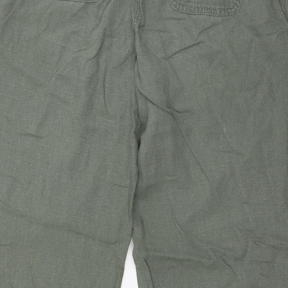 BHS Womens Green   Trousers  Size 14 L27 in