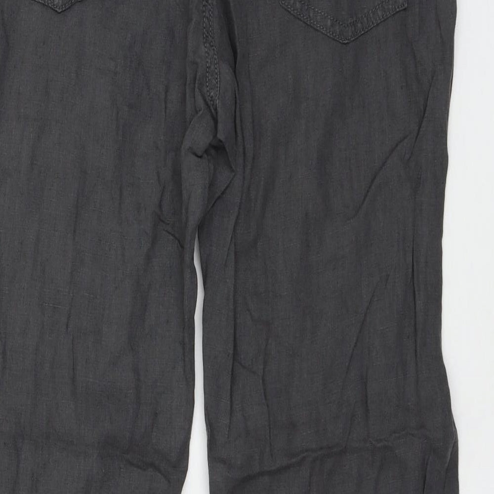 Preworn Womens Grey   Trousers  Size 10 L29 in