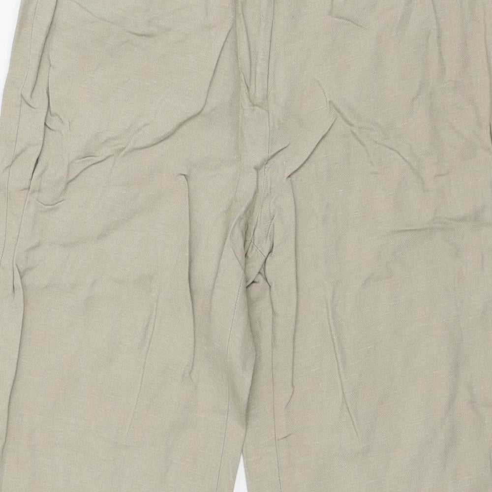 Jaeger Womens Beige   Trousers  Size 10 L27 in