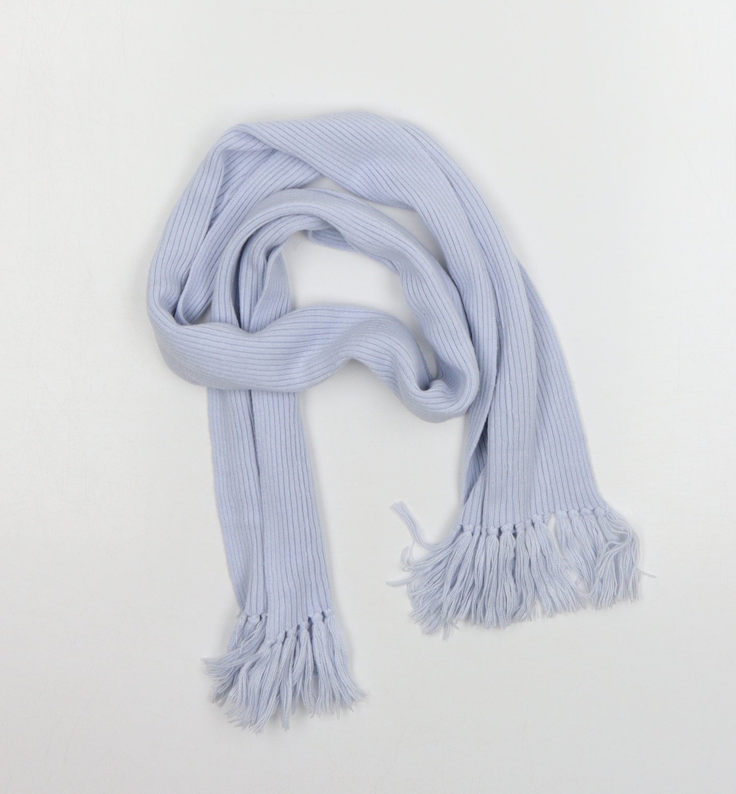 Preworn Womens Blue  Knit  Scarf