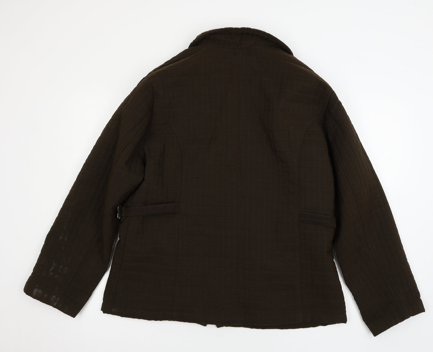 Just J Womens Brown   Jacket  Size 20