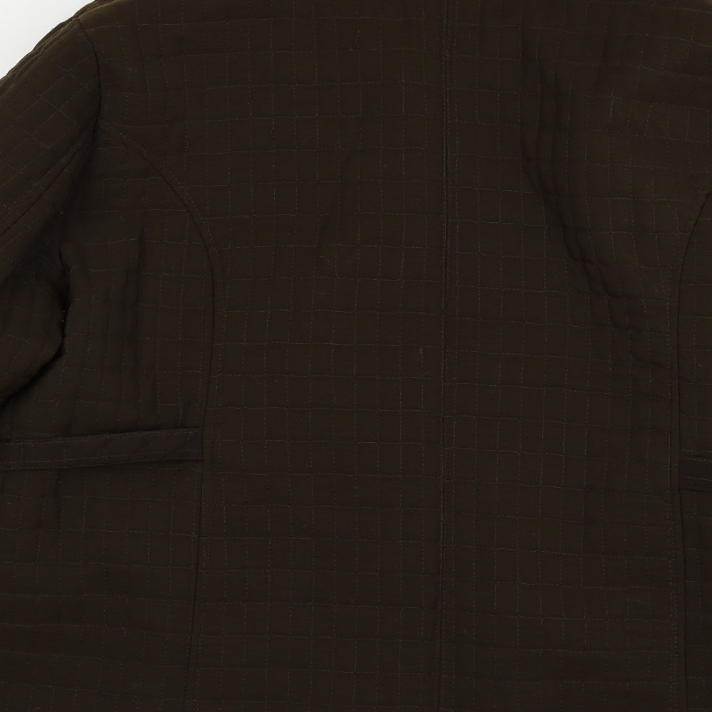 Just J Womens Brown   Jacket  Size 20