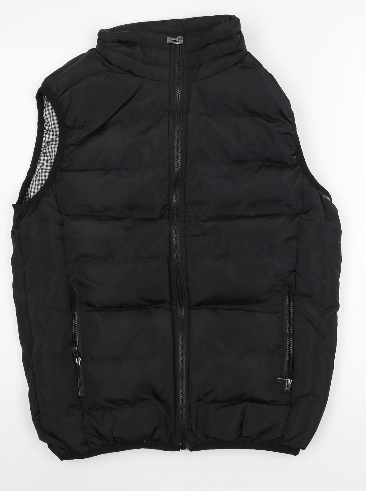 Preworn Womens Black   Gilet Jacket Size L