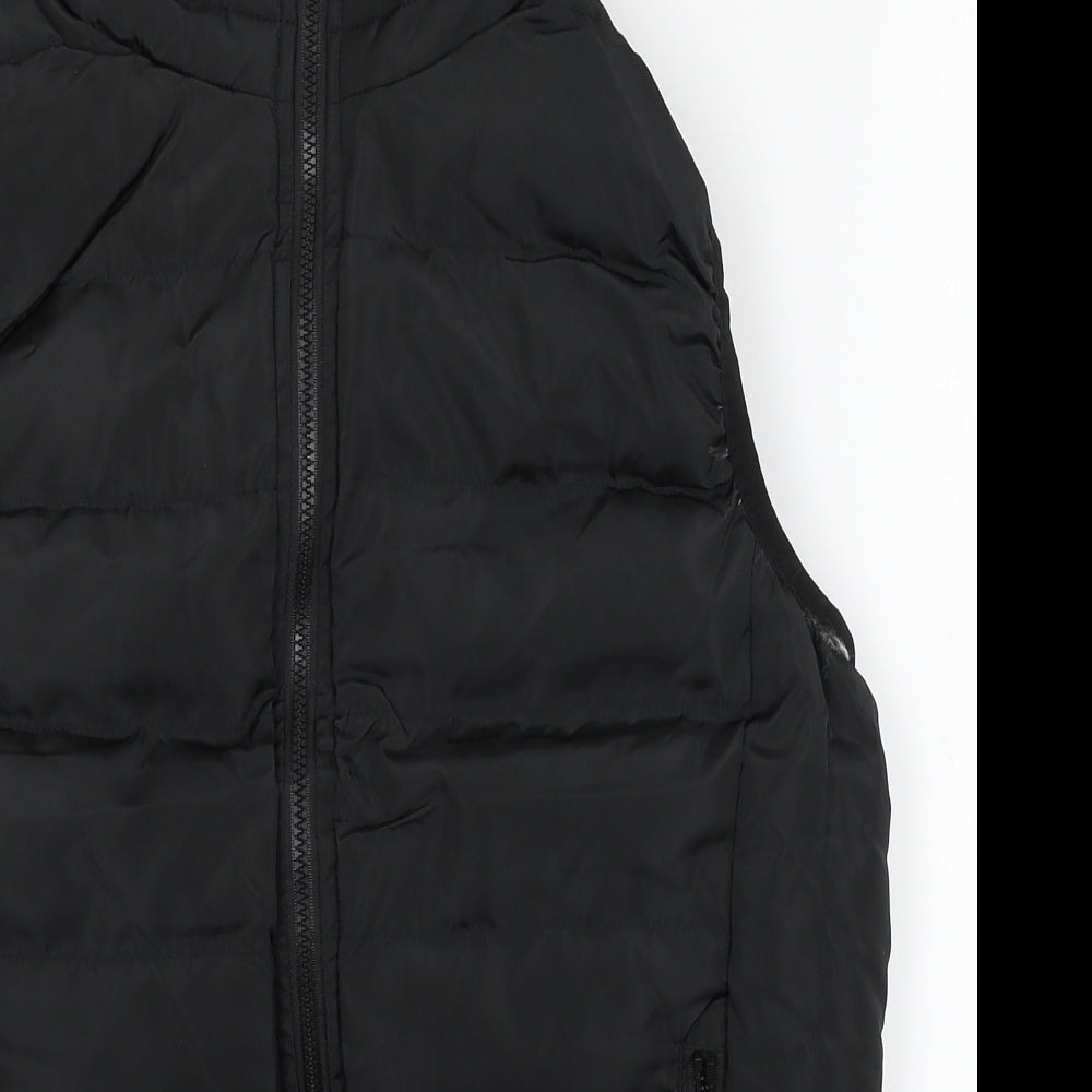 Preworn Womens Black   Gilet Jacket Size L