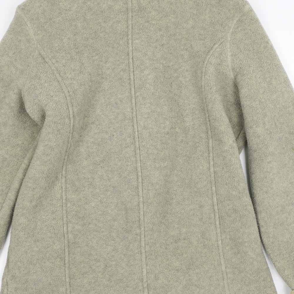 Marks and Spencer Womens Green  Fleece Jacket  Size 16