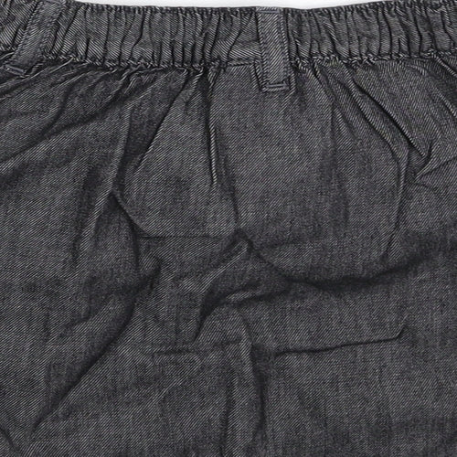 NEXT Girls Grey  Denim Flare Skirt Size 2-3 Years