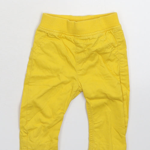 Marks and Spencer Baby Yellow   Capri Trousers Size 6-9 Months