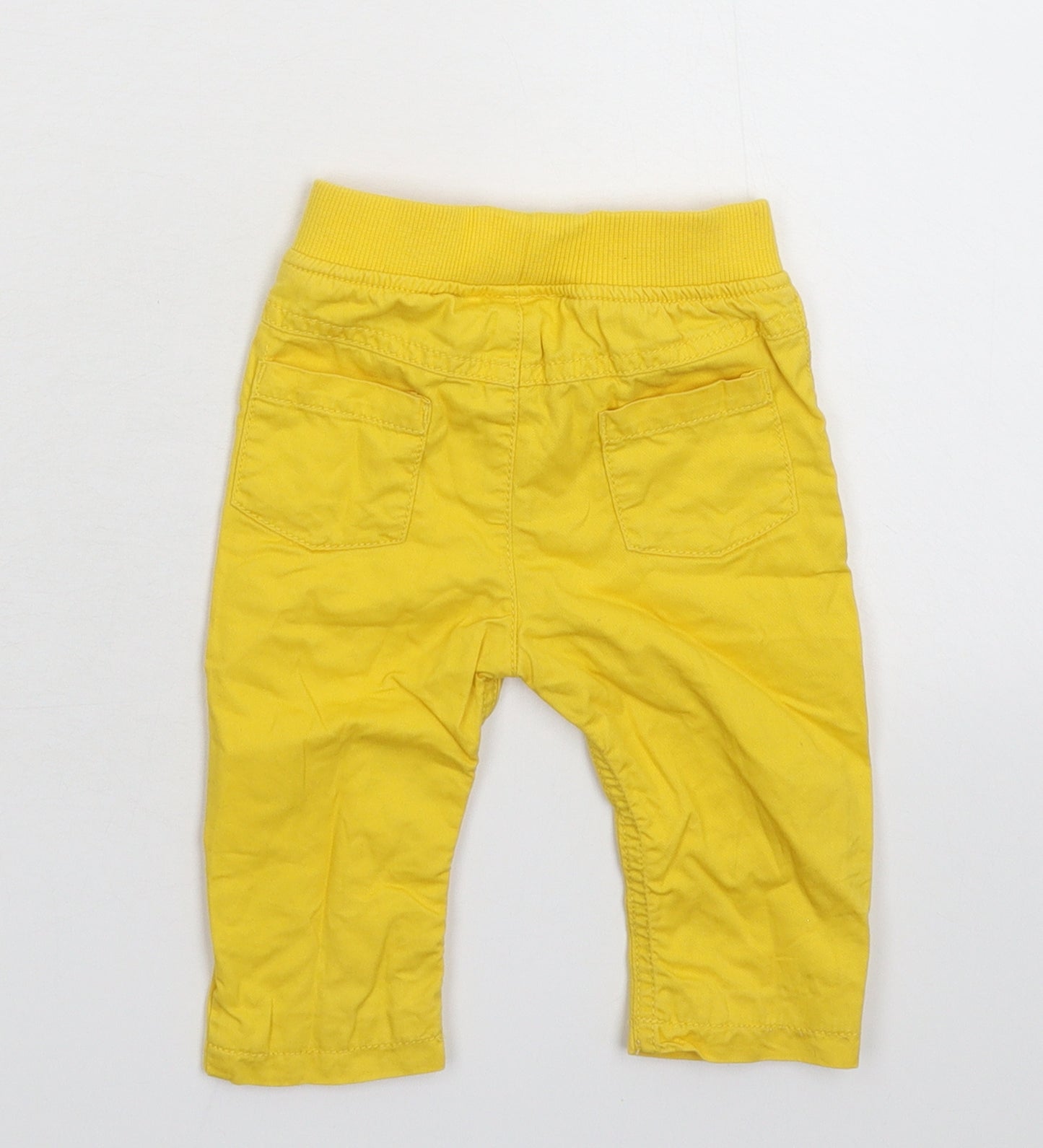 Marks and Spencer Baby Yellow   Capri Trousers Size 6-9 Months