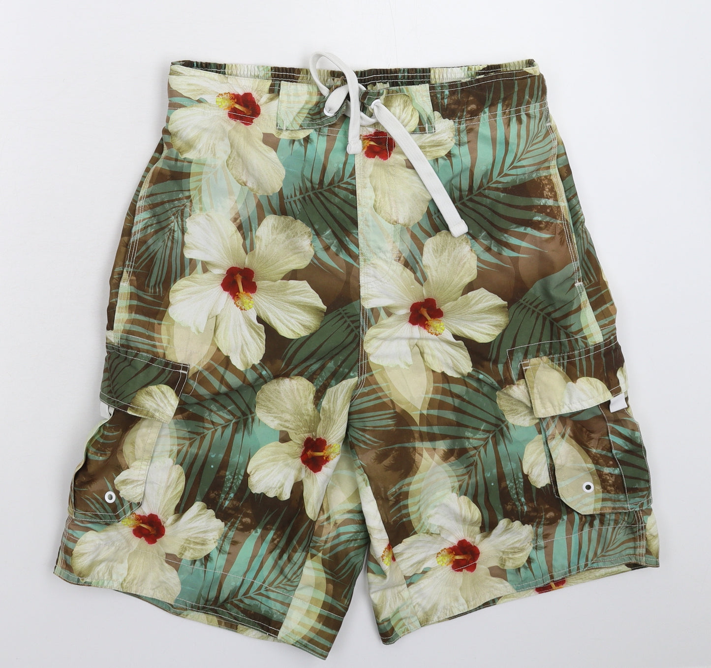 NEXT Mens Multicoloured Floral  Bermuda Shorts Size M