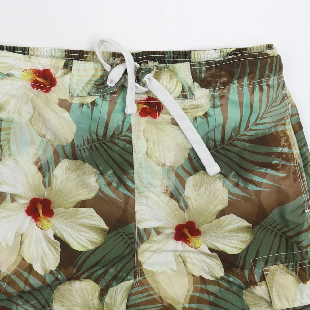 NEXT Mens Multicoloured Floral  Bermuda Shorts Size M