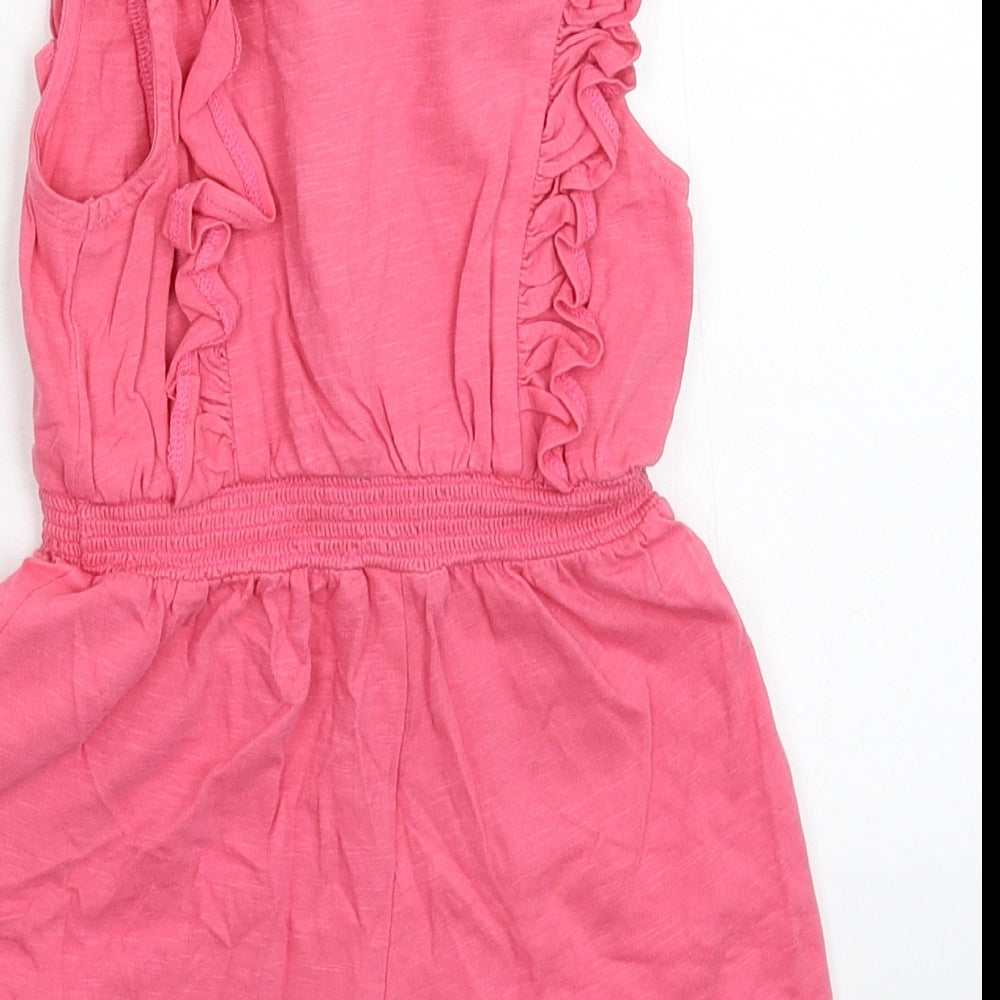 M&Co Girls Pink   Unitard One-Piece Size 12-18 Months