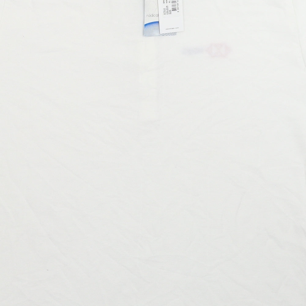 Calvin Klein Womens White   Basic Polo Size 16  - HSBC