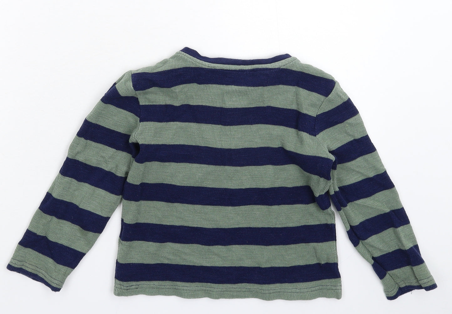George Boys Multicoloured Striped  Pullover Jumper Size 4-5 Years