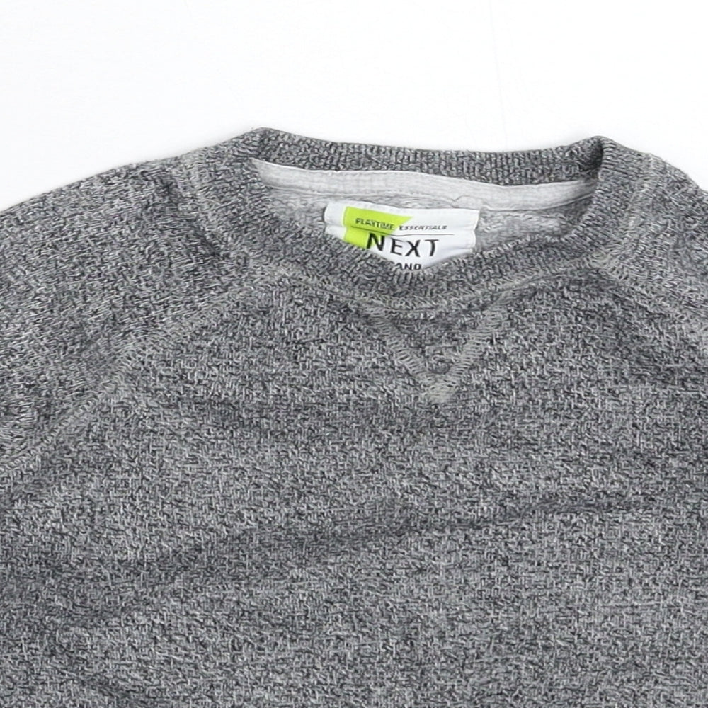 NEXT Boys Grey   Pullover Sweatshirt Size 2-3 Years