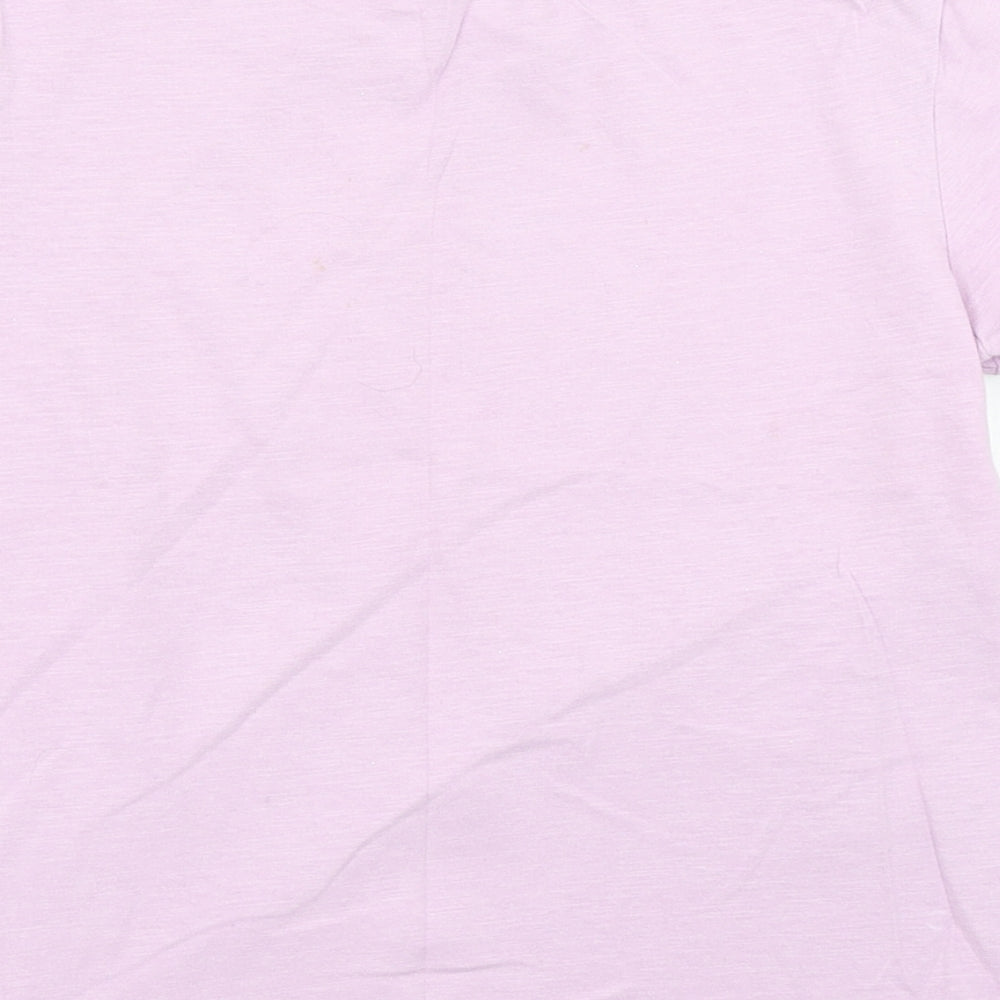 Matalan Girls Purple   Basic T-Shirt Size 9 Years
