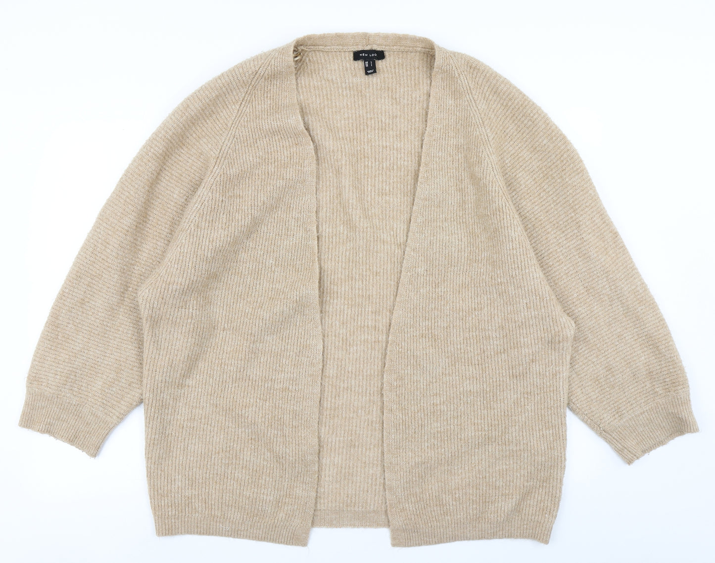 New Look Womens Brown  Knit Cardigan Jumper Size L