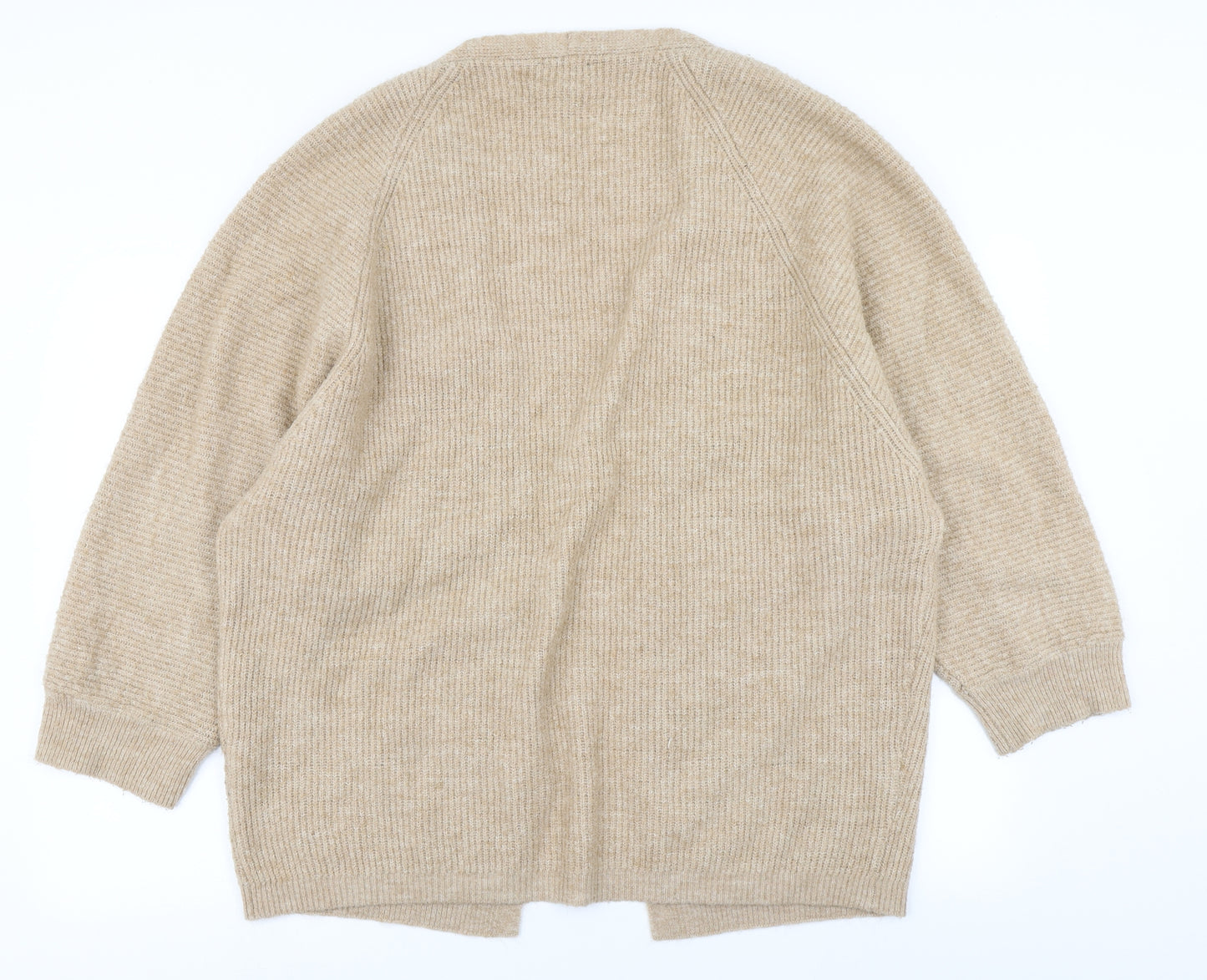 New Look Womens Brown  Knit Cardigan Jumper Size L
