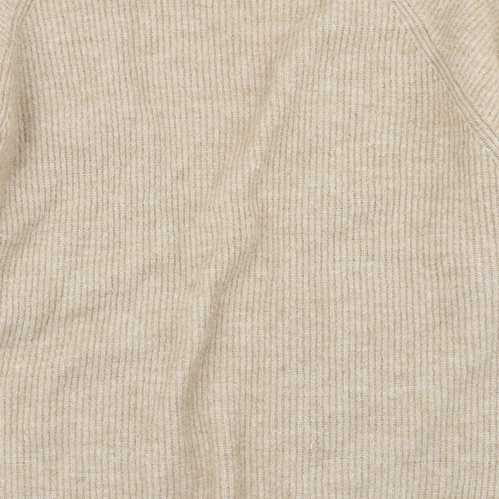 New Look Womens Brown  Knit Cardigan Jumper Size L