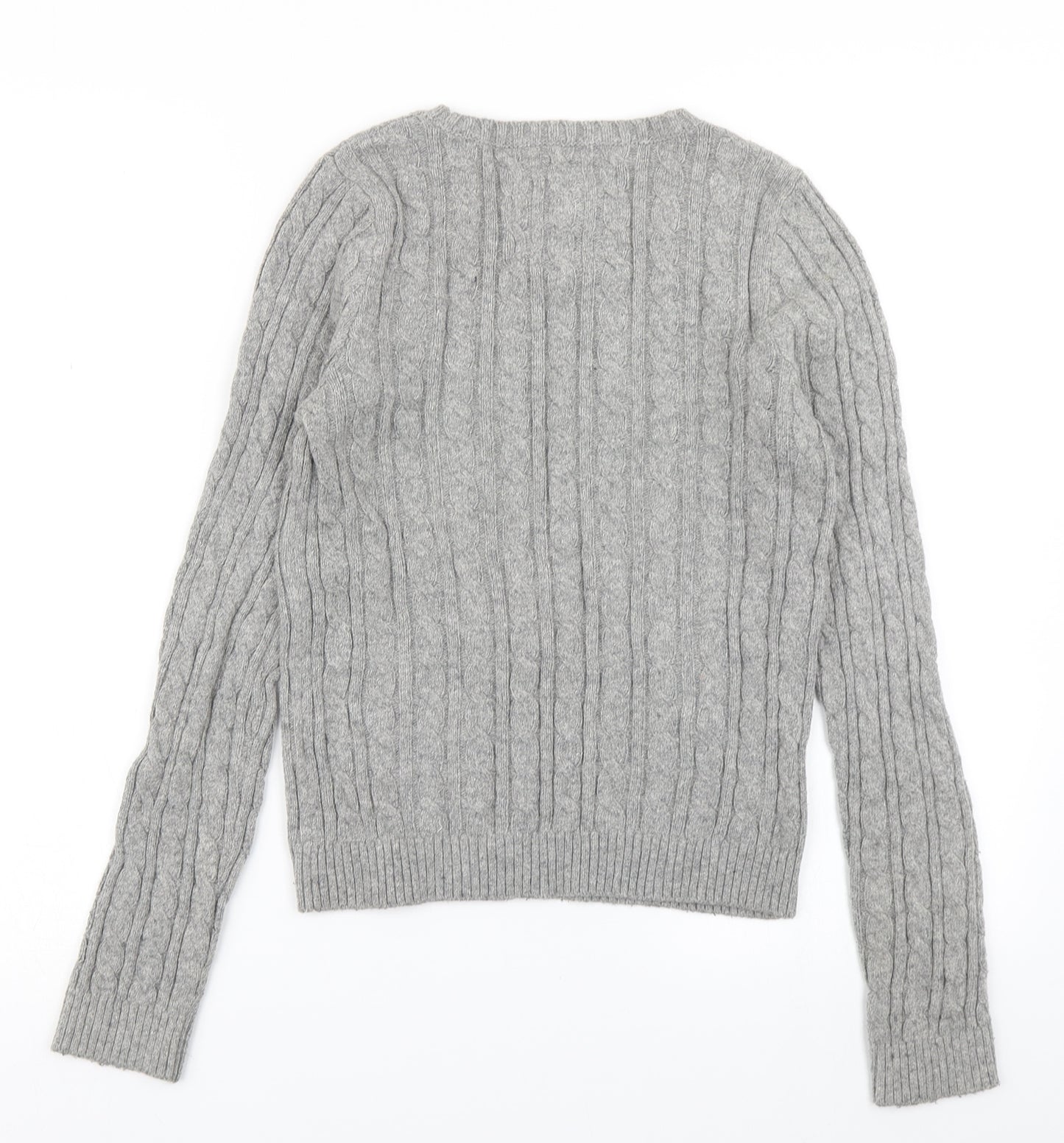 Abercrombie & Fitch Womens Grey  Knit Pullover Jumper Size M