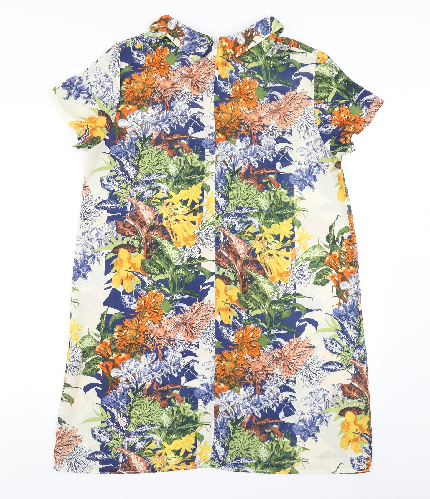 Love Womens Ivory Floral  A-Line  Size M