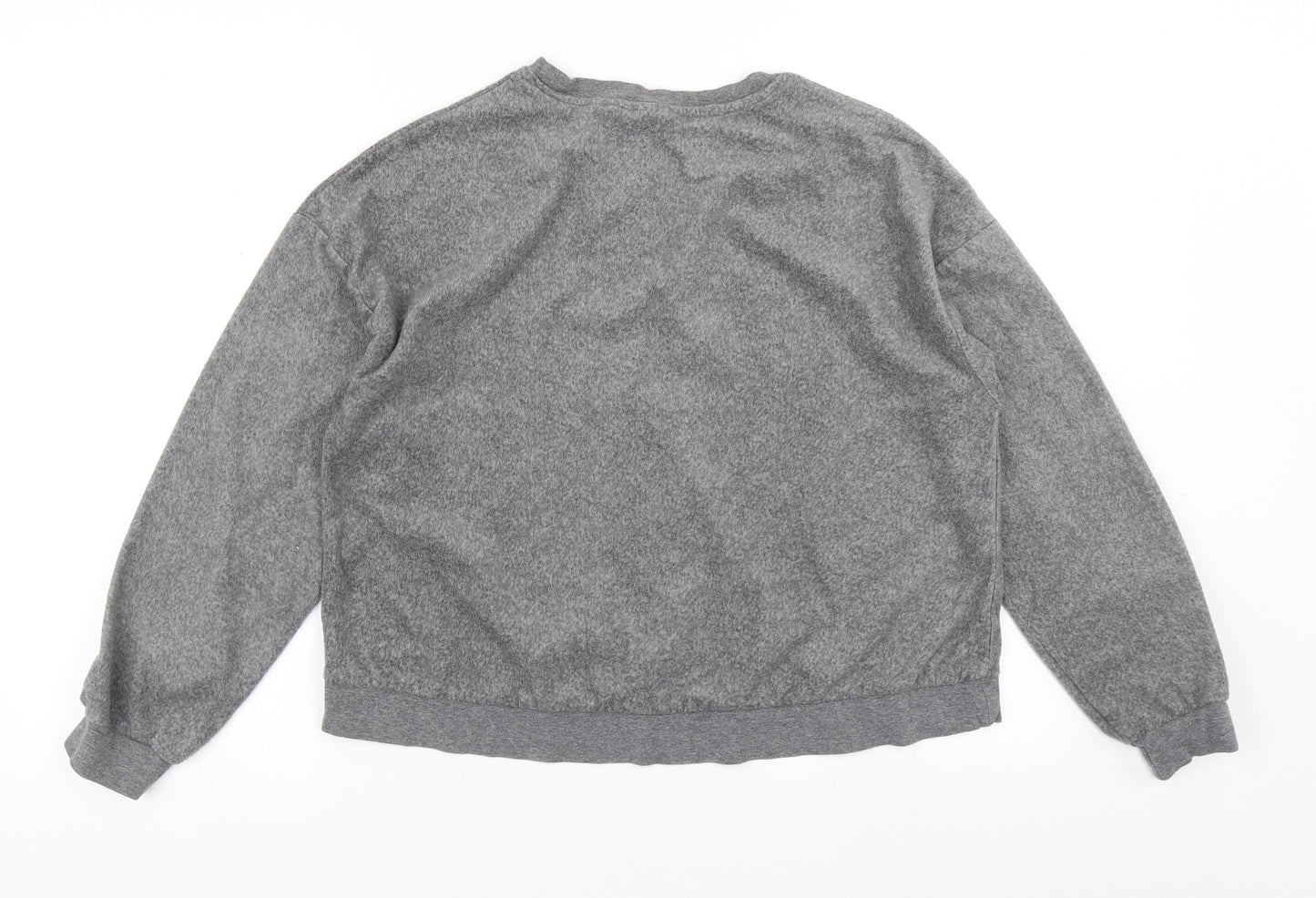 H&M Womens Grey   Pullover Sweatshirt Size M  - Cropped