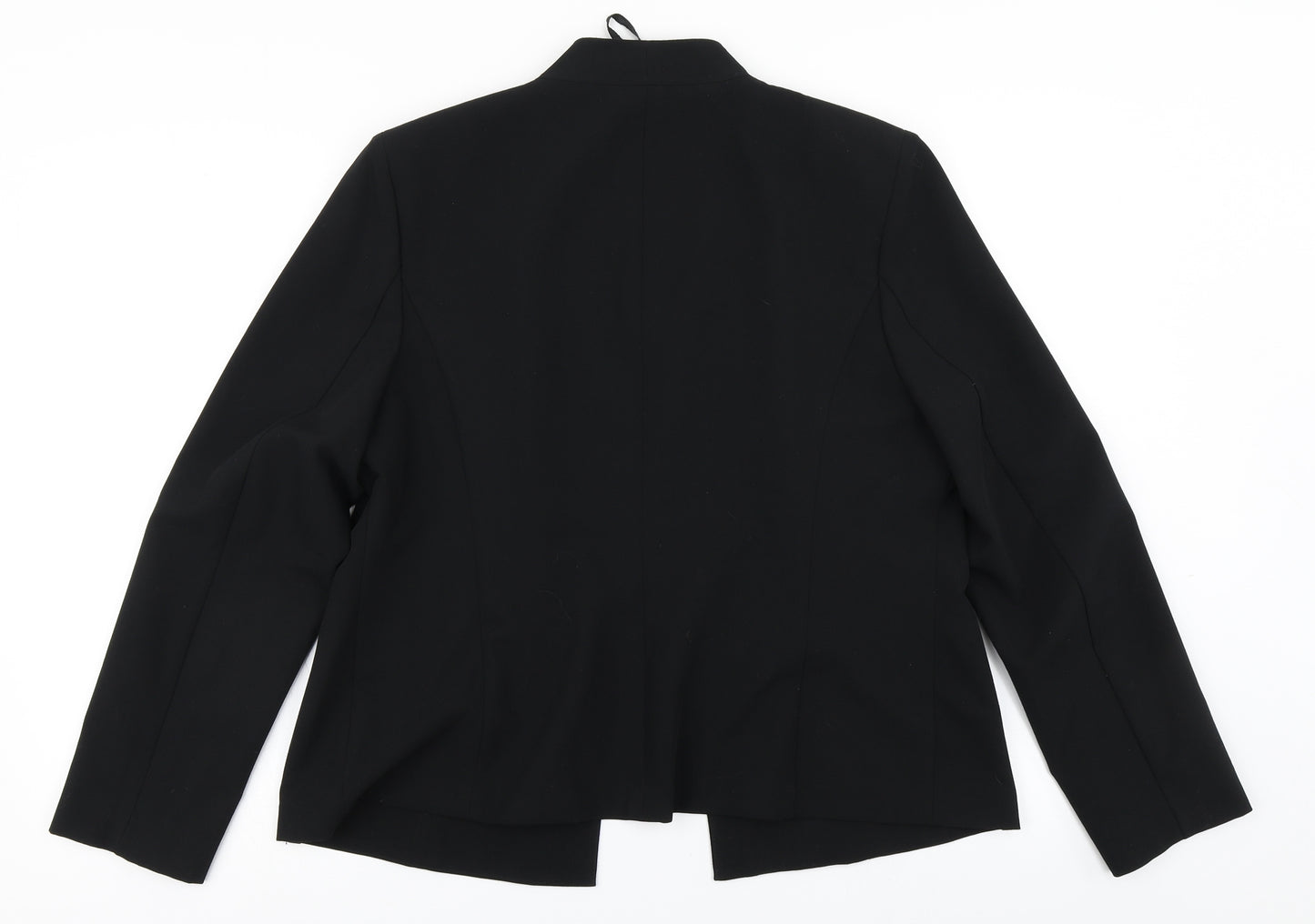 M&S Woman Womens Black   Jacket Blazer Size 16