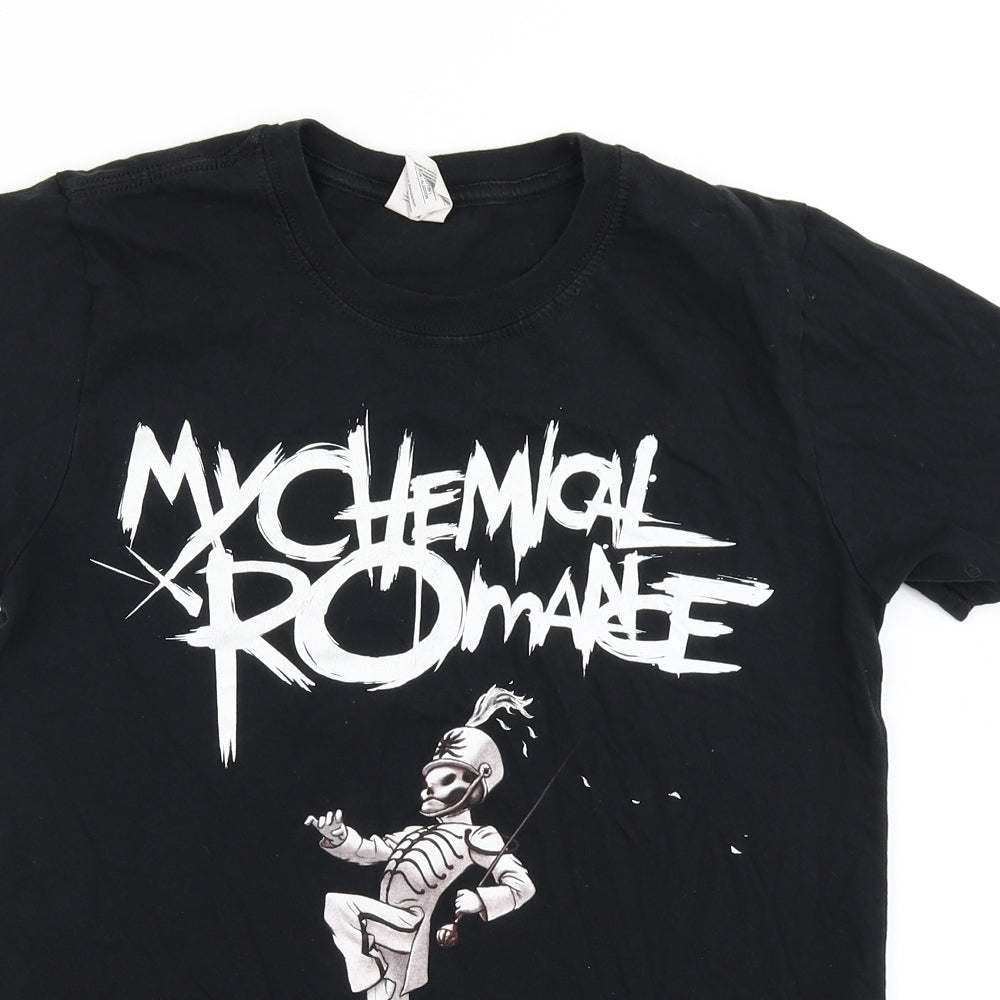 Gildan Mens Black    T-Shirt Size S  - My Chemical Romance