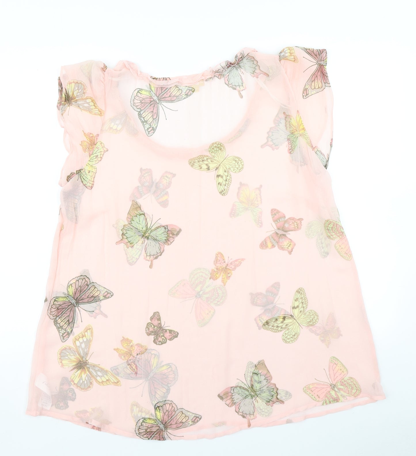 Changes Womens Pink   Basic Blouse Size 16