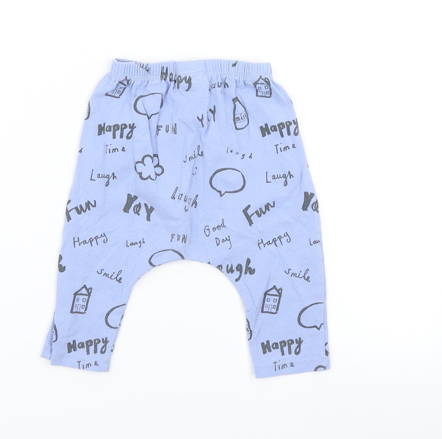 NEXT Boys Blue   Jogger Trousers Size 6-9 Months