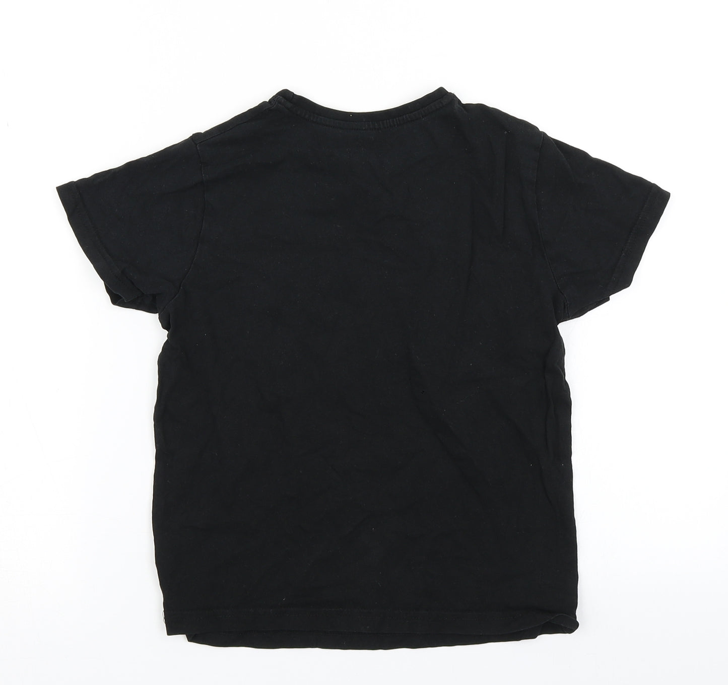 Primark Boys Black   Basic T-Shirt Size 7-8 Years