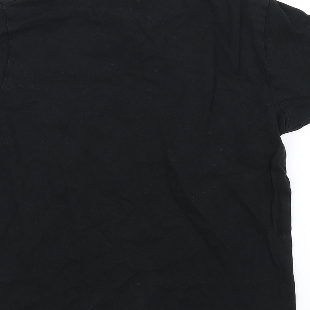 Primark Boys Black   Basic T-Shirt Size 7-8 Years