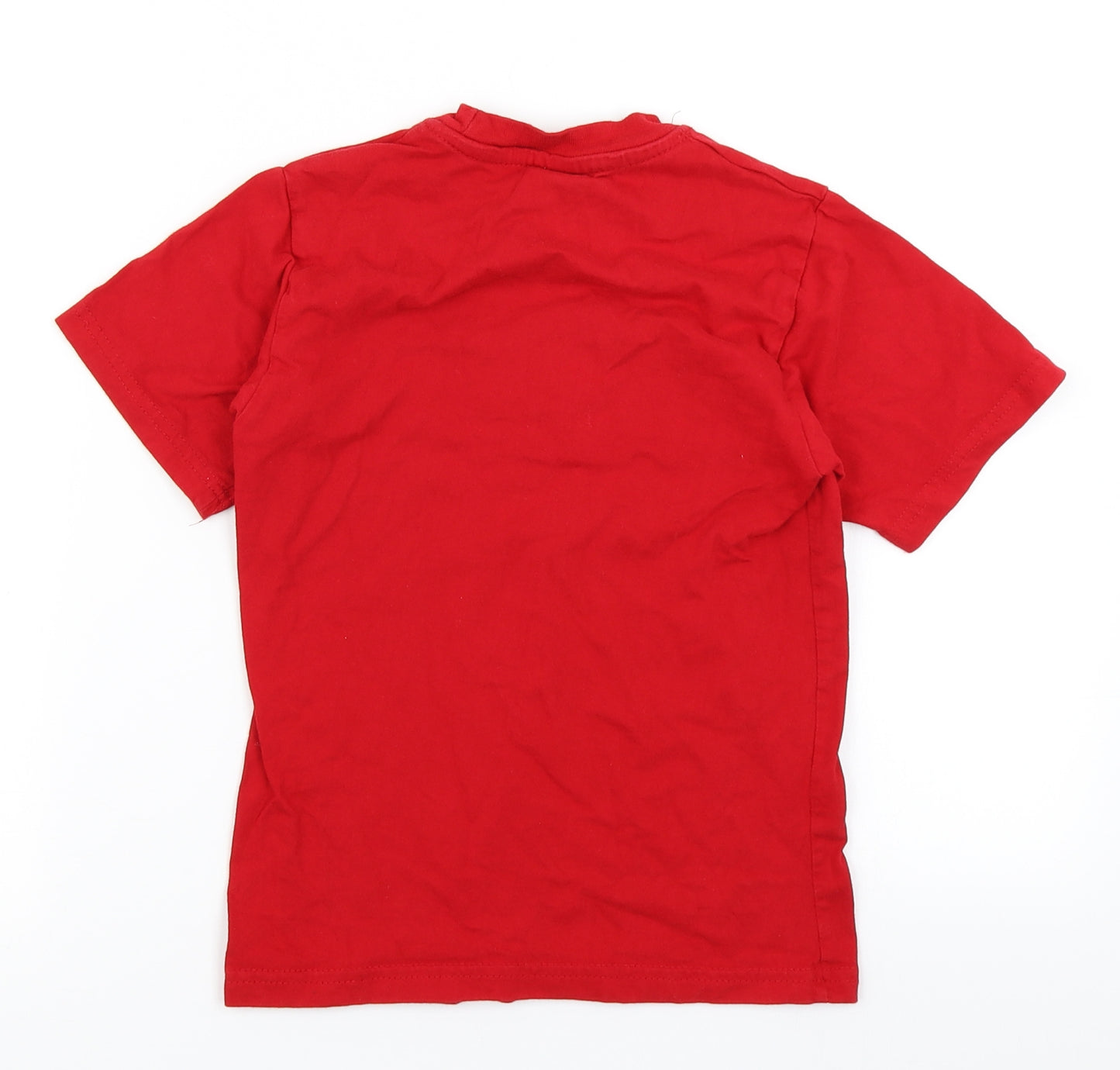 Kebs Boys Red   Basic T-Shirt Size 8 Years
