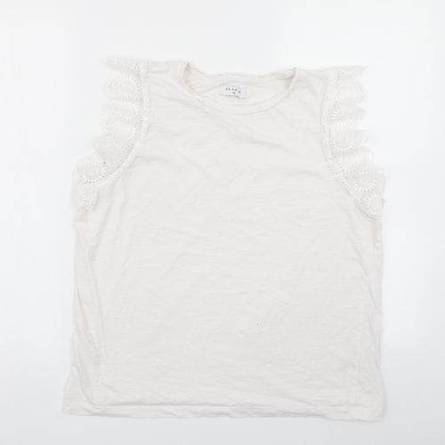 Papaya Womens White   Basic Tank Size 16
