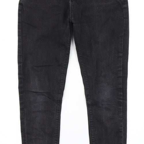 Denim Co Girls Black  Denim Skinny Jeans Size 10-11 Years