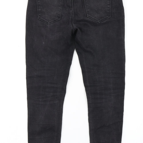 Denim Co Girls Black  Denim Skinny Jeans Size 10-11 Years